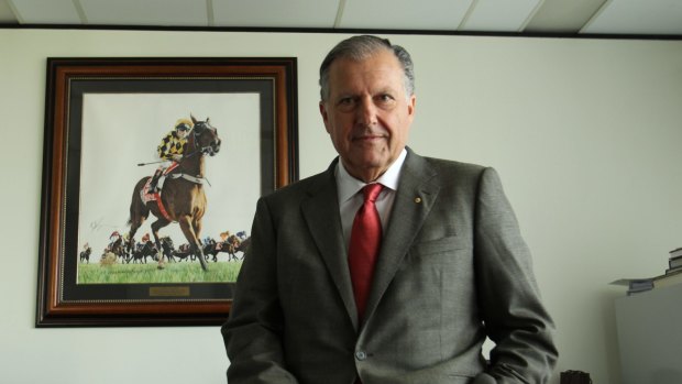 John Messara says he is happy to remain if the board of Racing Australia requests it.