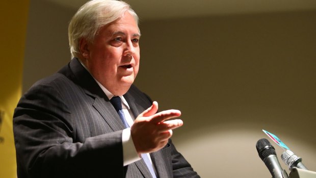 Clive Palmer will bow out of politics.