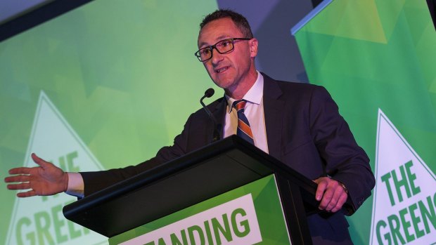 Greens leader Richard Di Natale says the "war on drugs" has failed. 