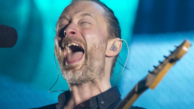 Radiohead's Thom Yorke. 