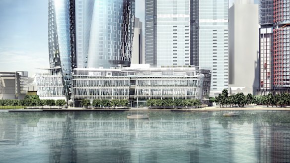 Lawyers for local community groups challenged the legality of planning approvals given to relocate the $2 billion casino complex to the waterfront. 
