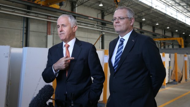 Treasurer Scott Morrison has a family trust. Malcolm Turnbull does not