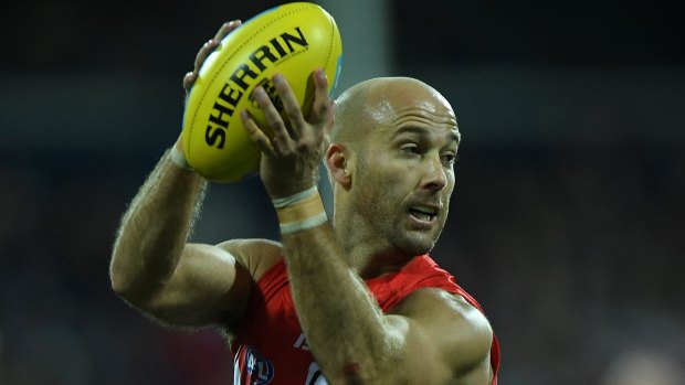 One more year: Swans veteran Jarrad McVeigh has re-signed a one-year contract extension.