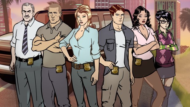 New animated series from Working Dog ... <i>Pacific Heat</i>.