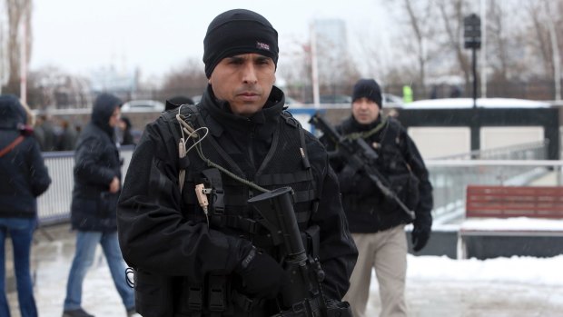 Members of special security force have stepped up security since the Istanbul attack.