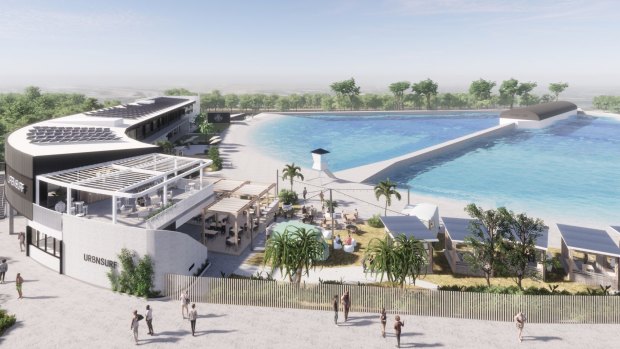 URBNSURF's new surf park will be set on 3.6 hectares and will generate a wave every eight seconds.