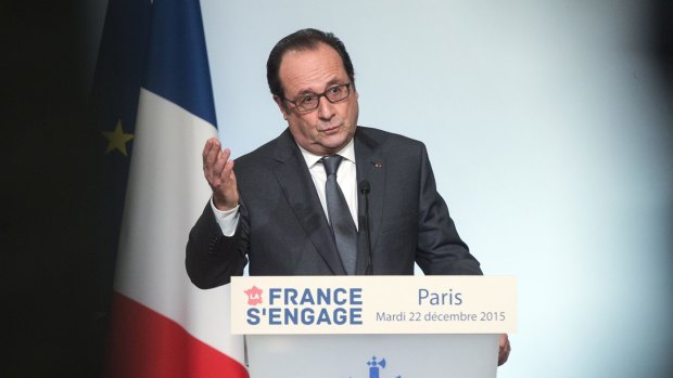 French President Francois Hollande in Paris last week.