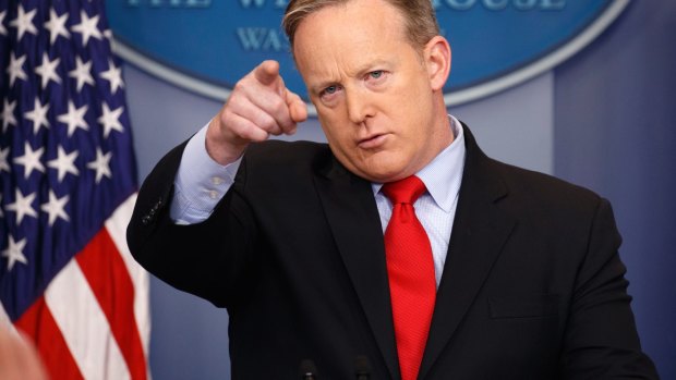 White House press secretary Sean Spicer got Malcolm Turnbull's name wrong for the second day in a row.