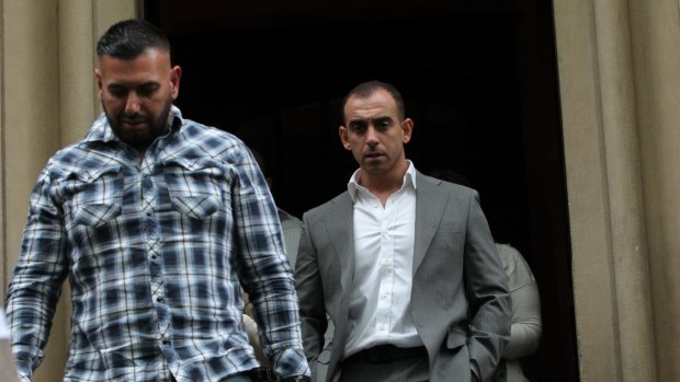 Mahmoud Barakat (right) is accused of killing Ali Jammas in 2013.