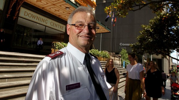 Andrew Schofield believes "If you don't have empathy, you may as well not start" as a Salvation Army chaplain.