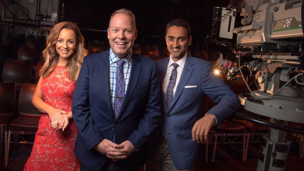 Carrie Bickmore, Peter Helliar and Waleed Aly host <i>The Project</i> on weeknights.