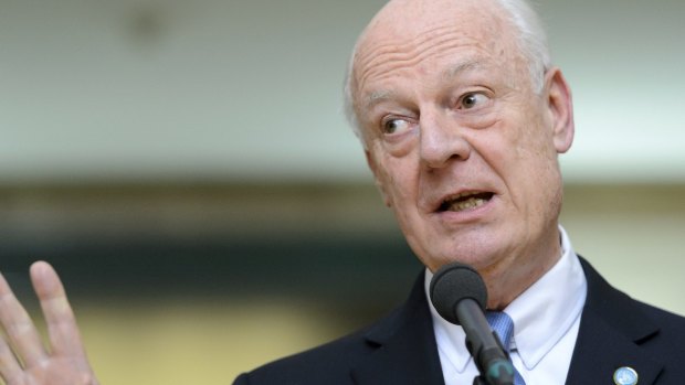 UN Special Envoy of the Secretary-General for Syria, Staffan de Mistura.