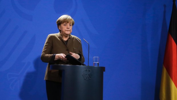 German Chancellor Angela Merkel says terrorism is the greatest threat to her country.