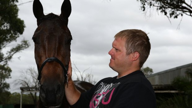 Fired up: Shane Tritton thinks Salty Robyn will test Lazarus in the Chariots OF Fire.