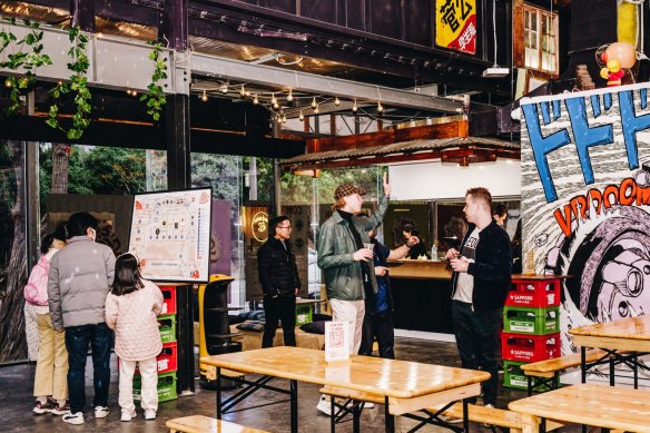 EziStreat is a new collection of street food stalls all under one roof, inspired by Japanese laneways.