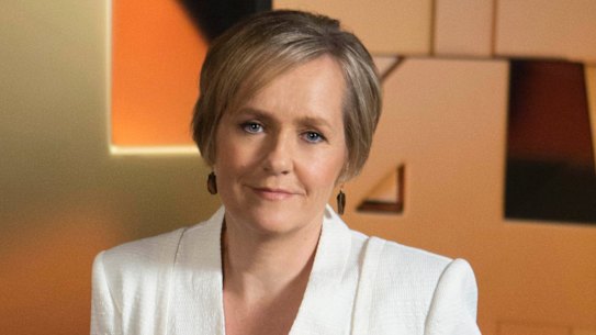 <i>Four Corners</i> host Sarah Ferguson.