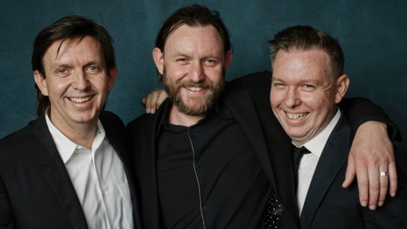 Chef brothers Andrew, Sean and Matt McConnell scrubbed up for the Good Food Guide 2018 Awards.