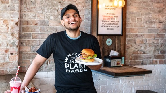 Owner of Burger Soul, Amit Tewari, will soon be cooking Mexican food from the same kitchen, running Plantas Taqueria as a virtual restaurant.