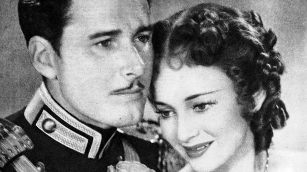 The Charge Of The Light Brigade (1936) with  Errol Flynn and Olivia de Havilland. 