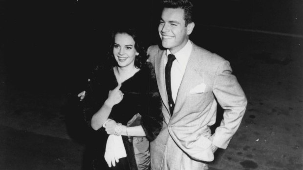 Robert Wagner and Natalie Wood.