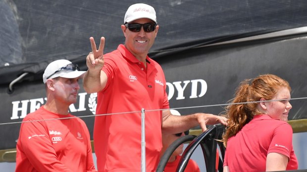 Ready to sail: Marks Richards, the skipper of Wild Oats XI, says modifications have increased the speed of the main contenders, making predictions a tricky art.