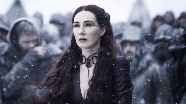 Game of Thrones ... Carice van Houten as Melisandre.