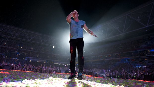 What? David Bowie rejected us? Coldplay's Chris Martin.