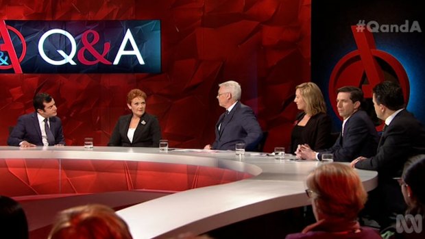 Senator-elect Hanson and Senator Waters have already crossed paths on the ABC's Q&A program.