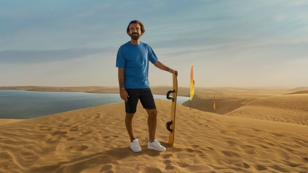 Italian football star Andrea Pirlo is the latest to partner with Qatar Tourism, for its 'No football. No worries' campaign.