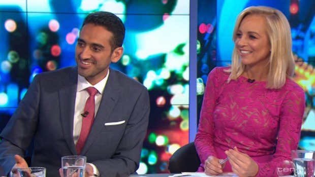 The Project is hosted by Waleed Aly and Carrie Bickmore. 