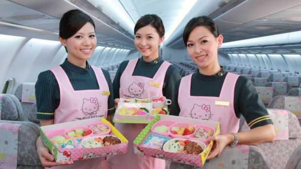 The EVA Air flight attendants will double as 'love cupids'.