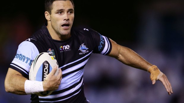 Walked out: Michael Gordon has reportedly left the Sharks.