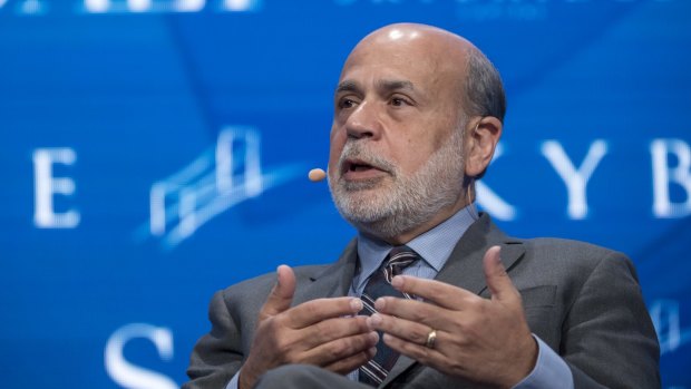 Ben Bernanke, former chairman of the Federal Reserve, gave a thought-provoking speech.
