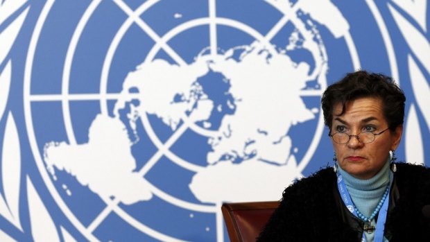 Christiana Figueres, executive secretary of the United Nations Framework Convention on Climate Change, in February.