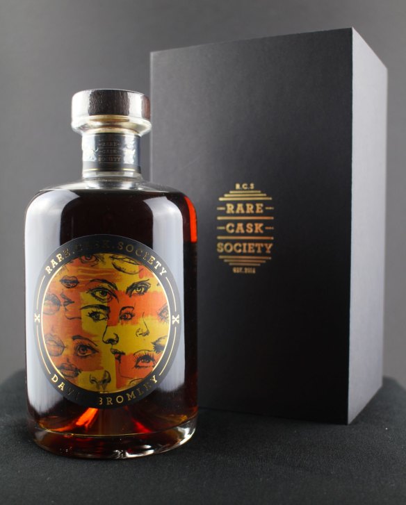 Rare Cask Society have released their third Whisky Art Project bottle.