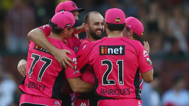 Indomitable Lyon:  Sixers off-spinner Nathan Lyon took 5-23