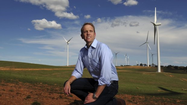 Environment Minister Simon Corbell has bit back at critics of renewable energy. 