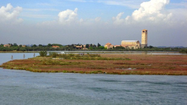Torcello island in the Venetian lagoon.