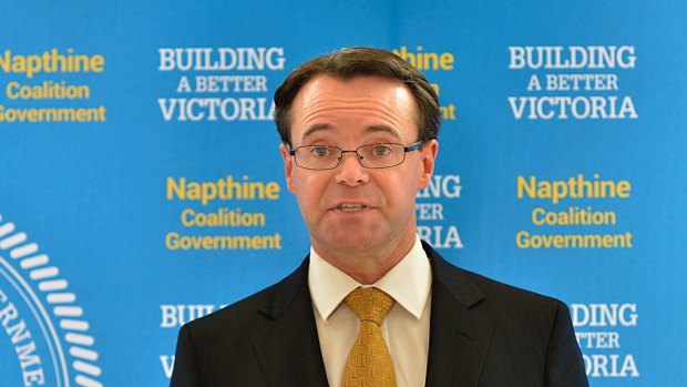 Michael O'Brien bringing down Victoria's 2014 Budget. 