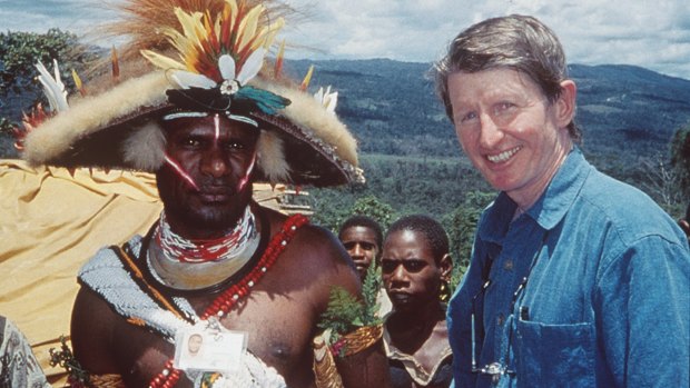 Influence from within: Sean Dorney reporting from PNG in 2000.