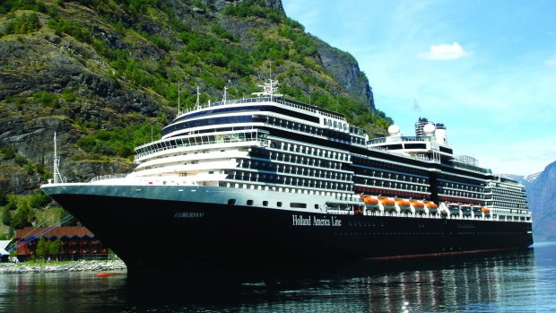 Fjord forward: Eurodam is one of two Holland America Line ships cruising Europe. 