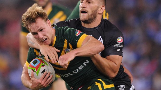 Fitness battle: Kangaroos five-eighth Daly Cherry-Evans.