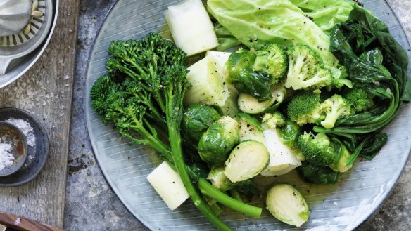 Choose seasonal vegetables for this simple side dish.