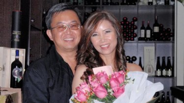 Jennifer Chong and her husband, ChongLing Tan, who was on Malaysia flight MH370.