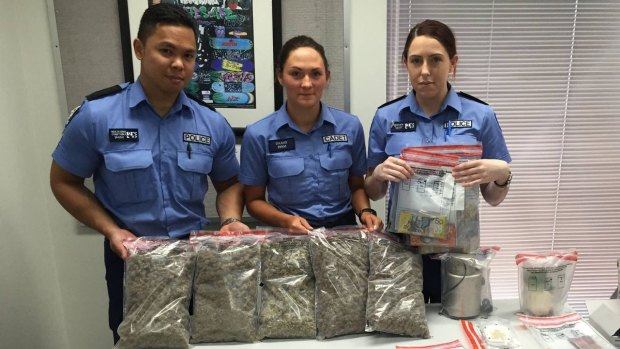 Armadale police seized more than $100,000 worth of cash and cannabis from a 62-year-old Perth Hills man.