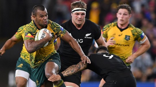 Willing: Kurtley Beale was always looking for more work.