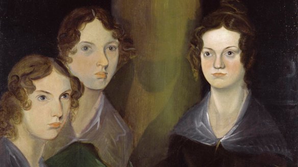 The Bronte sisters, Anne, Emily and Charlotte, as painted by their brother Branwell. 