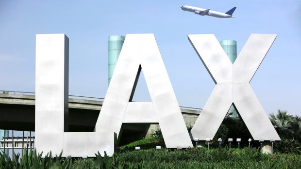 Los Angeles Airport, the USA's second busiest airport.