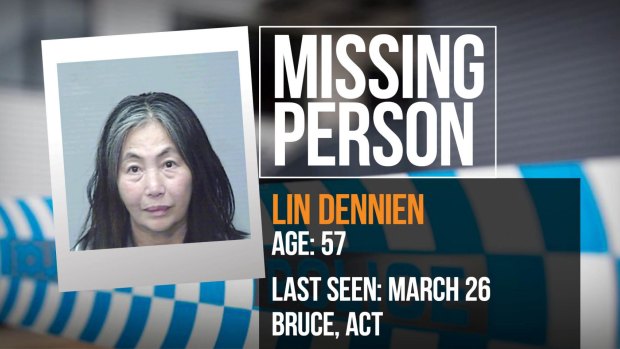 Lin Dennien was last seen in Bruce on Sunday morning, March 26.