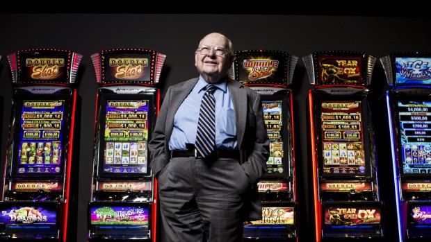 Poker industry legend Len Ainsworth.